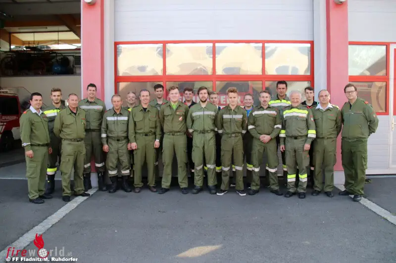 Stmk GAB1 Feuerwehrgrundausbildung Des Abschnittes Kirchberg An Der