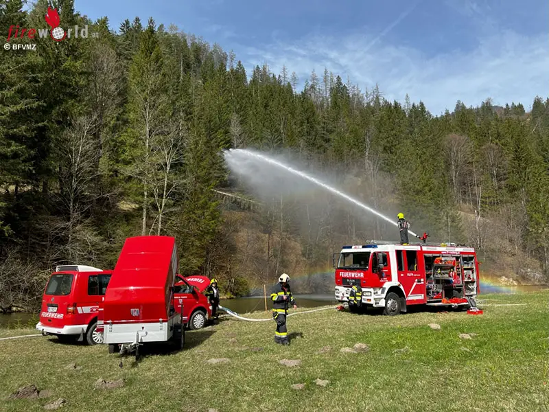 Stmk Abschnittsalarm Bei Waldbrand In Neuberg M Rz Und Sturmeins Tze