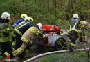 Oö: Großangelegte Waldbrandübung in Altheim