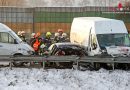 Nö: Unfall mit Pkw und zwei Klein-Lkw in Höhe Raststation Strengberg (A1)