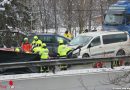 Bayern: Lkw-Fahrer bei Verkehrsunfall auf der A8 von Kleinbus erfasst und schwerst verletzt