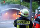 Deutschland: Großübung im Altstadttunnel von Arnsberg