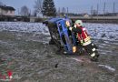 Nö: Zwei aufeinanderfolgende Verkehrsunfälle mit je einem Pkw in Aschbach