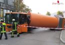 Bayern: Aufbau von Lkw gerissen → Einsatz in Augsburg