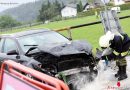 Oö: Zwei Schwerverletzte bei Crash in Aurachkirchen