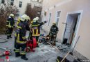 Nö: Brand in einem Lagerraum im Kammgarnzentrum → vier Feuerwehren im Einsatz