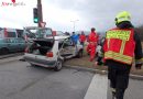 Nö: Verletzte bei Kreuzungs-Crash in Baden-Leesdorf