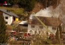 Oö: Alarmstufe II bei Wohnhausbrand in Berg bei Rohrbach