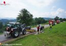 Nö: Fahrzeug zog hunderte Meter lange Ölspur in Biberbach