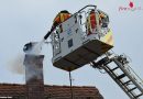 Deutschland: Feuerwehr Bruchsal bekämpft Kaminbrand mit CO2