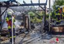 Deutschland: Carportbrand in Bruchsal greift auf Wintergarten von Wohnhaus über