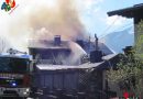 Oö: Dachstuhlbrand bei Wohnhaus im Ebensee fordert mehrere Feuerwehren