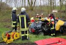 Deutschland: Einstündige Rettungsaktion nach Unfall bei Eichenrod