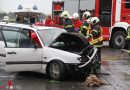 Oö: Drei Verletzte bei Pkw-Kollision auf der Westautobahn bei Enns