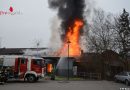 Oö: Disko-Großbrand in Enzenkirchen: 13 Feuerwehren im Einsatz