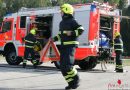 Deutschland: Arbeiter von 800 kg Transportraupe teilweise begraben und lebensgefährlich verletzt