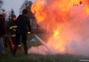 Oö: Feuerwehr Fischlham vermittelte Wissen in der ersten Löschhilfe