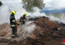 Stmk: Osterfeuer entzündete sich erneut → Feuerwehr Fohnsdorf musste anrücken