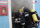 Bgld: Dachstuhlbrand beim Feuerwehrhaus Gaas als Übungsannahme