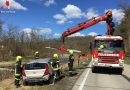 Nö: Routine-Autobergung der FF Gars am Kamp in Plank am Kamp