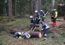 Stmk: Abschnittsübung mit fünf Stationen in Glashütten