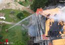 Schweiz: Dachstuhlbrand während Sanierungsarbeiten an Mehrparteienhaus in Goldach