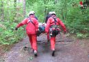 Stmk: Mountainbiker nach Sturz im Wald in Graz gerettet