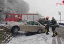 Stmk: Winterliche Fahrzeugbergungen bei Gröbming