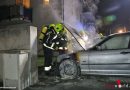 Nö: Mitarbeiter einer Feuerlöscherfirma verhindert Autovollbrand in Guntramsdorf