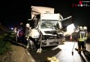 Oö: Eingeklemmter Lenker nach Lkw-Auffahrunfall auf der Innkreisautobahn bei Haag/Hausruck