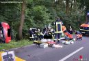 Deutschland: Verkehrsunfall zwischen Hanstedt und Quarrendorf → junge Frau erleidet lebensgefährliche Verletzungen