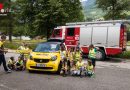 Oö: Feuerwehr Hinterstoder unterstützt Aktion „Hallo Auto“