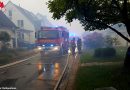 Deutschland: Feuerwehr setzt bei Dachstuhlbrand Cobra-Löschsystem ein