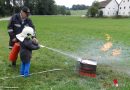 Oö: Kinder schnupperten Feuerwehrluft in Höbmannsbach