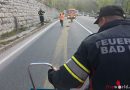 Oö: Ölspur in Bad Ischl sorgt für Verkehrsbehinderungen im Morgenverkehr und Einsatz der Feuerwehr