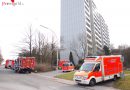 Deutschland: Feuer im 10.OG eines Hochhauses in Iserlohn