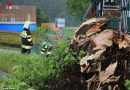 Stmk: Unwetter-Einsätze im Raum Knittelfeld am 8. Juli 2015