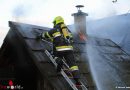 Stmk: Brand in Nebengebäude in Kobenz → drei Wehren im Einsatz