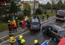 Nö: Personenbefreiung nach Zusammenstoß zweier Fahrzeuge im Ortsgebiet Kottingbrunn