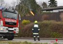 Oö: Abfackeln von Gas sah wie Gebäudebrand aus