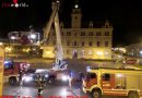 Nö: Feuerwehr muss eingeschnittenen Maibaum nächtens fällen