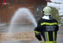 Oö: Brand in Hackschnitzelanlage auf Bauernhof in Laakirchen