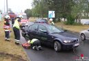 Nö: Pkw-Bergung nach Achsbruch bei Pkw für FF Laxenburg