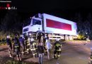 Stmk: Absturzdrohender Dreichachs-Lastwagen in Gamlitz