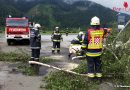 Stmk: Unwetternacht von 17. auf 18. Juli 2015 im Bereich Leoben