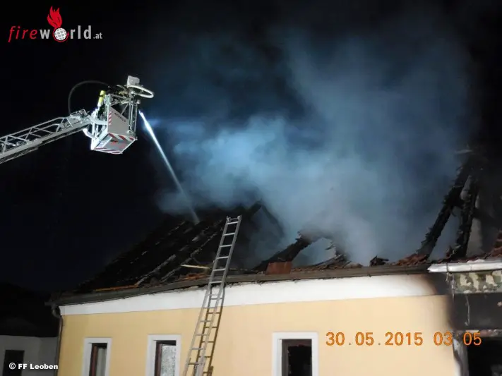 Stmk: Zwei Tote bei Wohnungsbrand in Leoben –