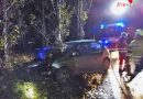 Stmk: Drei Verletzte bei Pkw-Crash gegen Baum bei Ligist