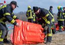 Oö: Mehrere Feuerwehren im Ölwehr-Donau-Einsatz im Raum Linz