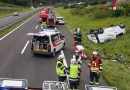 Stmk: Fahrzeugüberschlag auf der A9 bei Mautern