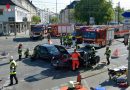 Bayern: Porsche kollidiert mit Mercedes E-Klasse → zwei mittelschwer Verletzte in München